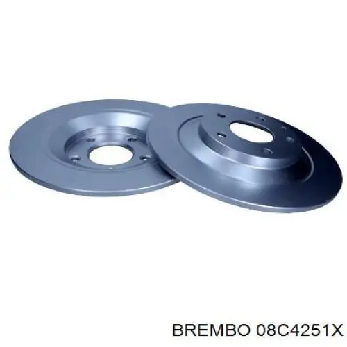 Купить 08C4251X Brembo Диск тормозной задний