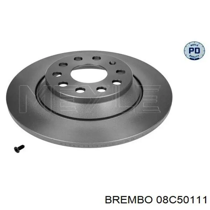 Купить 08C50111 Brembo Диск тормозной задний