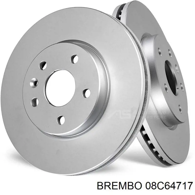 Тормозные диски 08C64717 Brembo