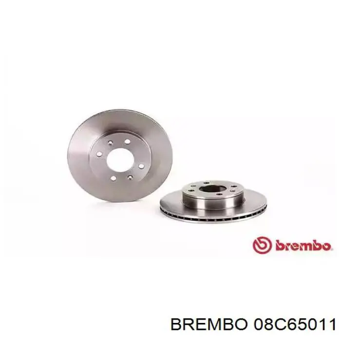 Задний тормозной диск Brembo 08C65011 цена, от 49.15 USD