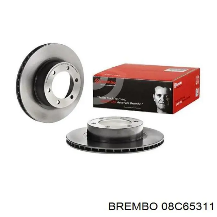 08C65311 Brembo Дисковый тормоз