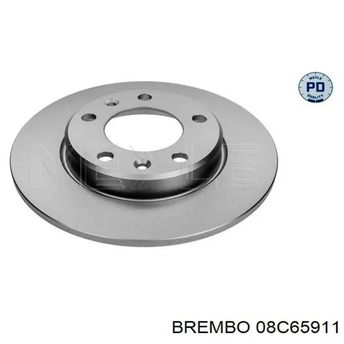Тормозные диски 08C65911 Brembo