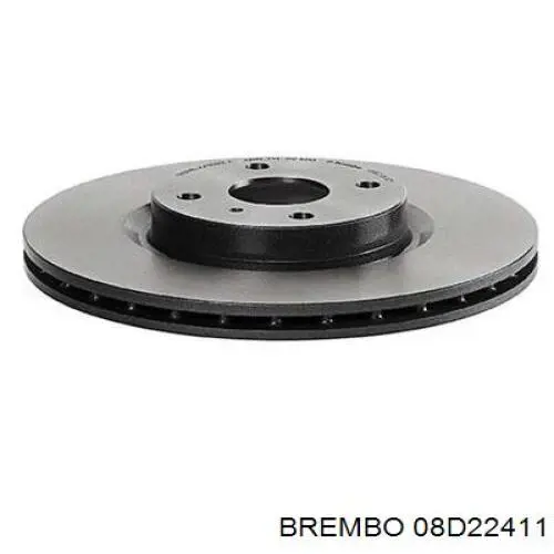 08D22411 Brembo Дисковый тормоз