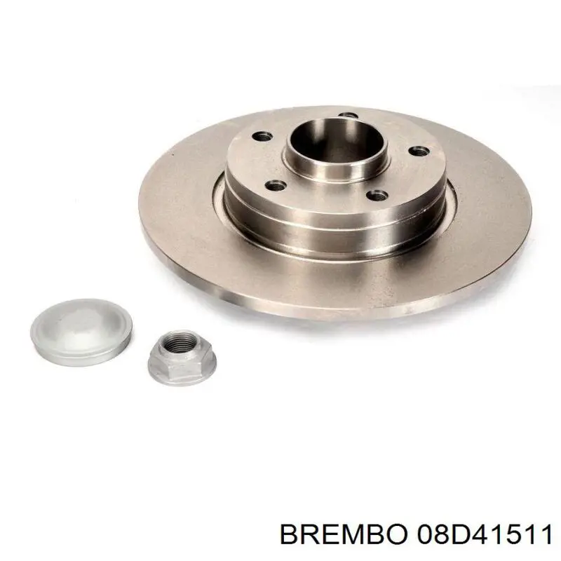 Тормозные диски 08D41511 Brembo