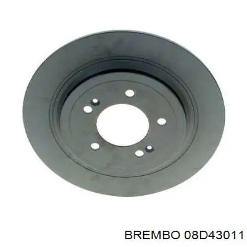 Тормозные диски 08D43011 Brembo
