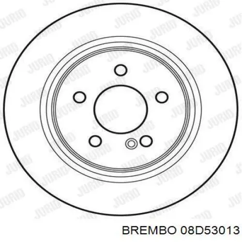 Задний тормозной диск Brembo 08D53013 цена, от 73.35 USD