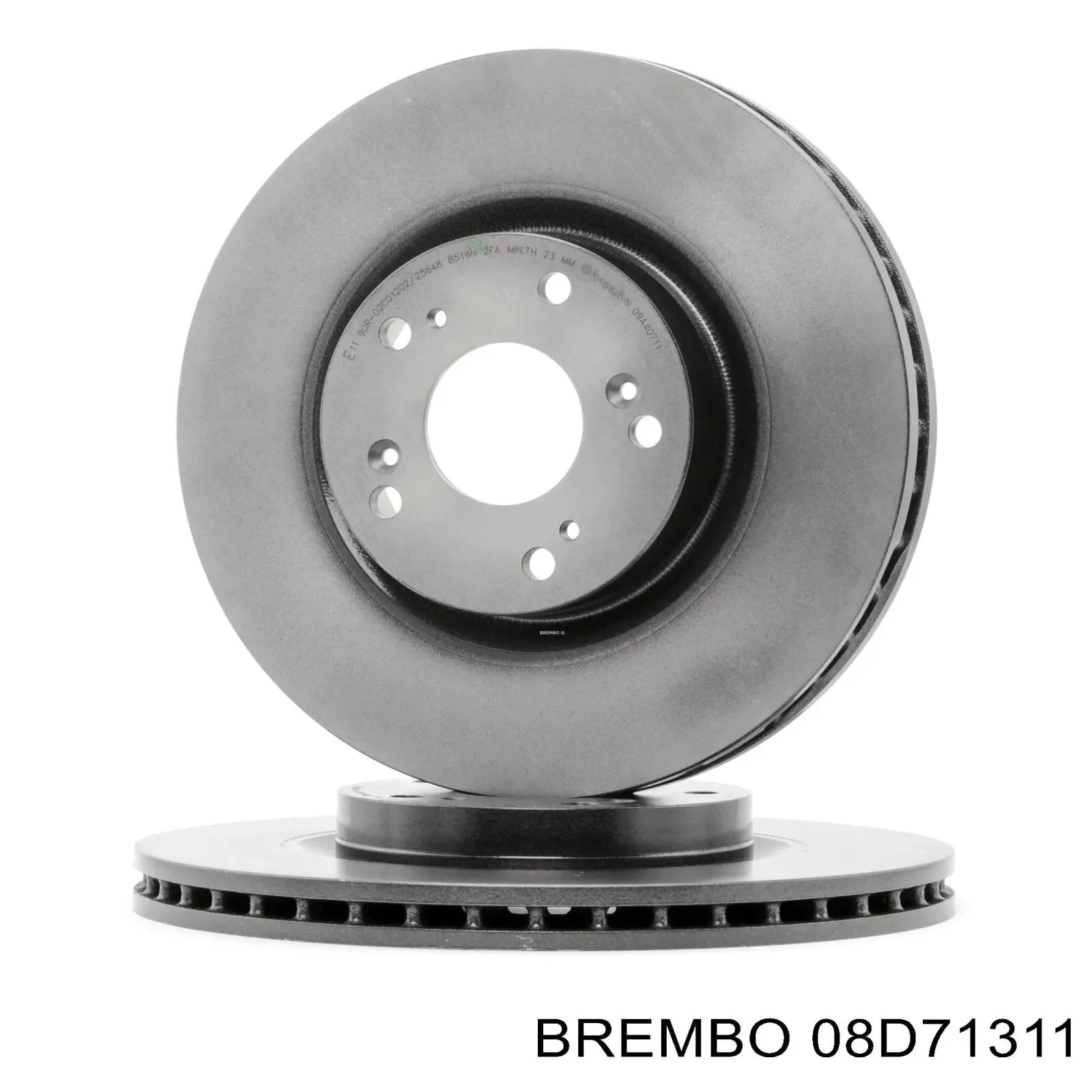 Купить 08D71311 Brembo Диск тормозной задний