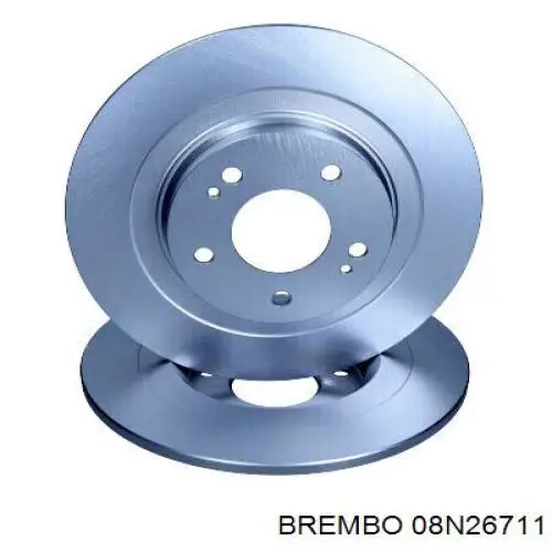 Купить 08N26711 Brembo Диск тормозной задний