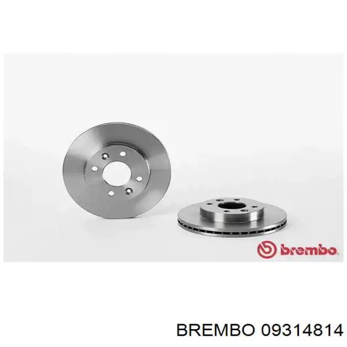 09.3148.14 Brembo диск тормозной передний