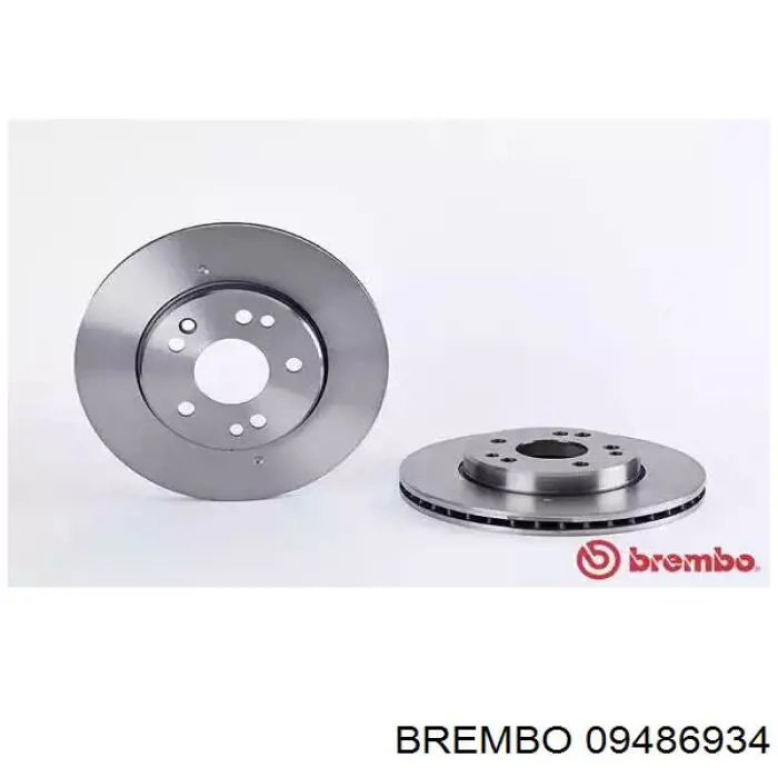 09.4869.34 Brembo диск тормозной передний
