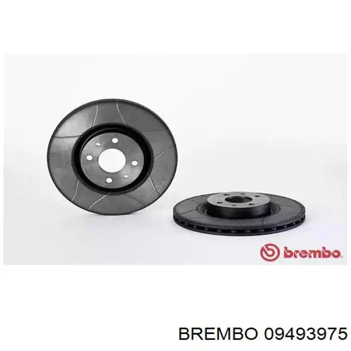 09.4939.75 Brembo диск тормозной передний