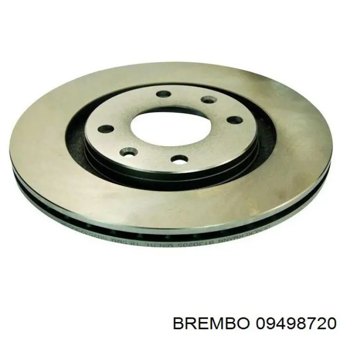 Передние тормозные диски 09498720 Brembo