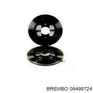 09498724 Brembo диск тормозной передний