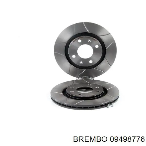 09.4987.76 Brembo диск тормозной передний