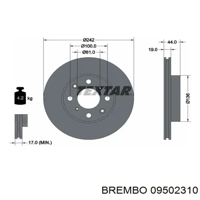 09502310 Brembo