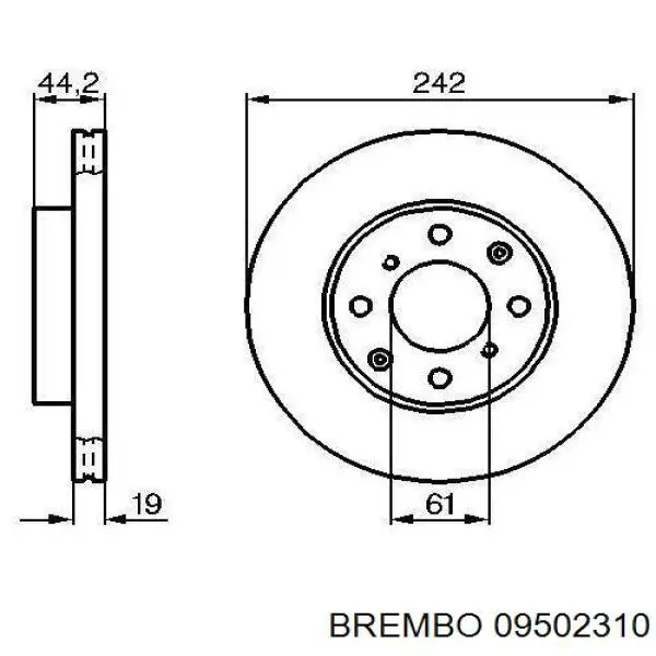 09502310 Brembo