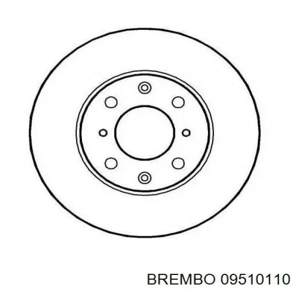 4320606P01 Nissan/Infiniti Диск тормозной передний