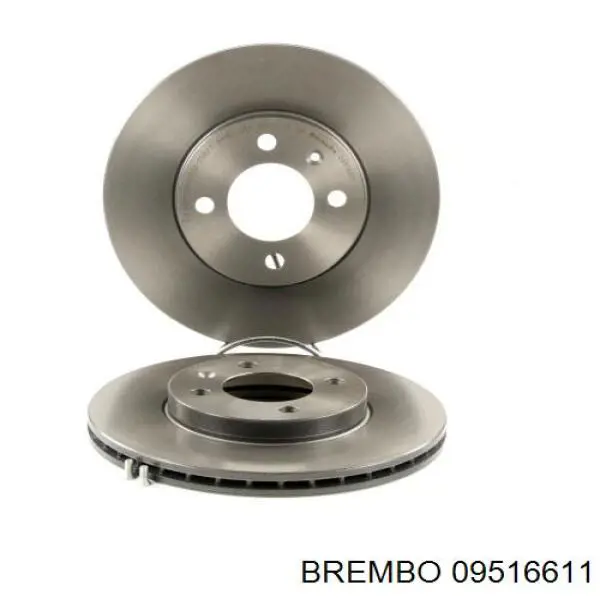 09.5166.11 Brembo диск тормозной передний