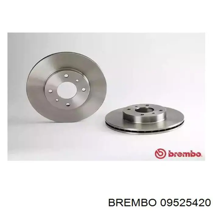 Тормоз дисковый передний Brembo 09525420 цена, от 41.90 USD