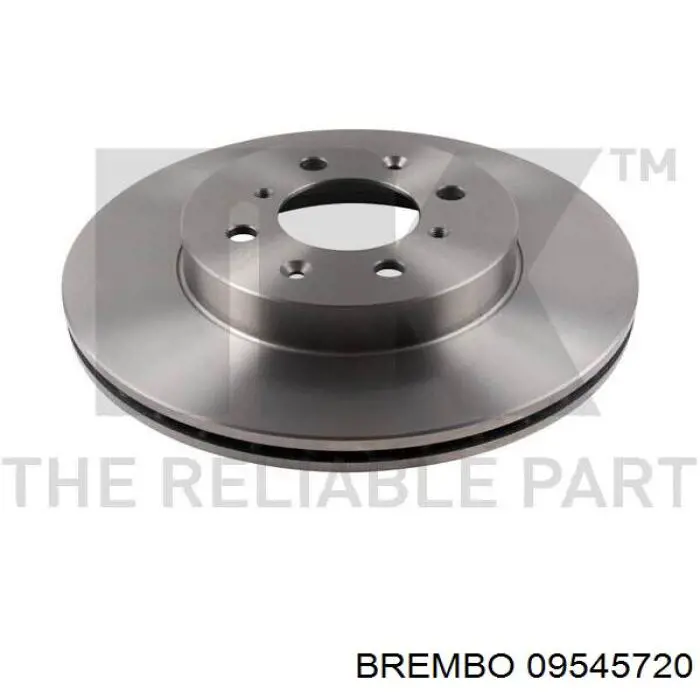 Передний тормозной диск Brembo 09545720