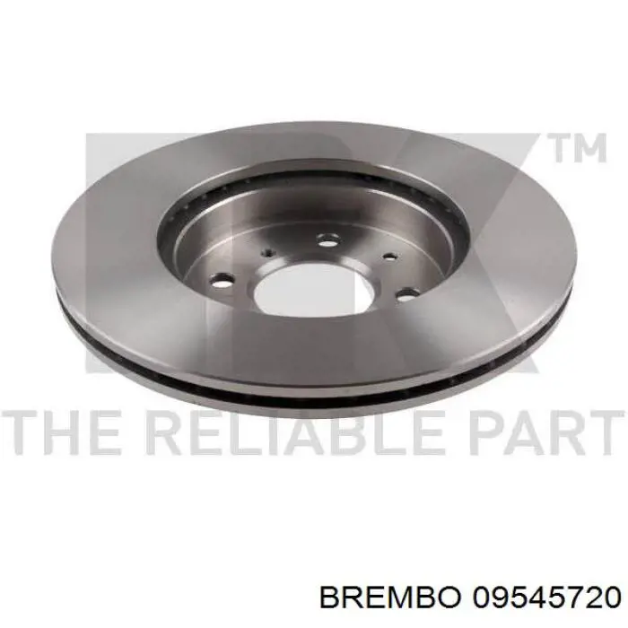 09545720 Brembo Диск тормозной передний