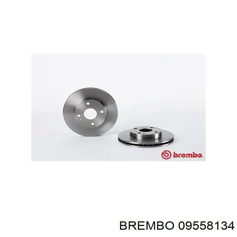 Передние тормозные диски 09558134 Brembo