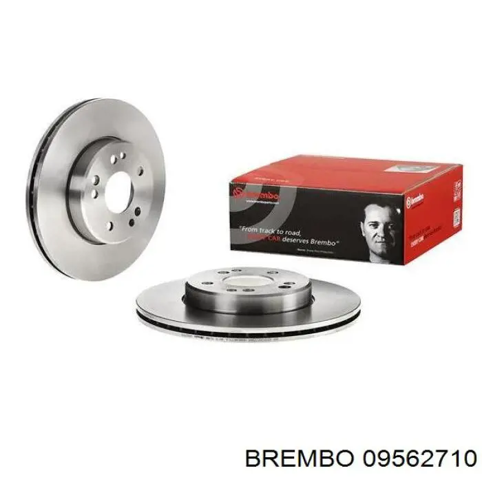 09.5627.10 Brembo диск тормозной передний