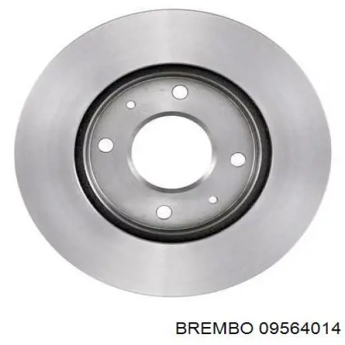 09564014 Brembo Диск тормозной передний