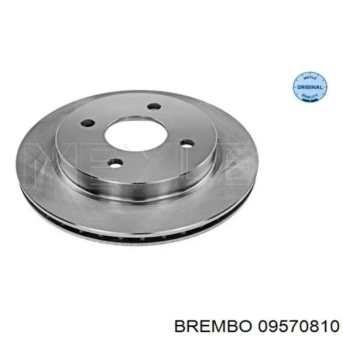 Задний дисковый тормоз Brembo 09570810