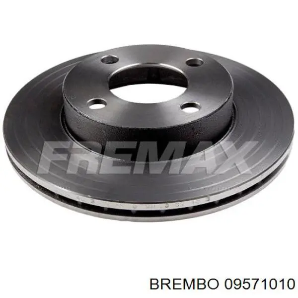 Передний тормозной диск Brembo 09571010