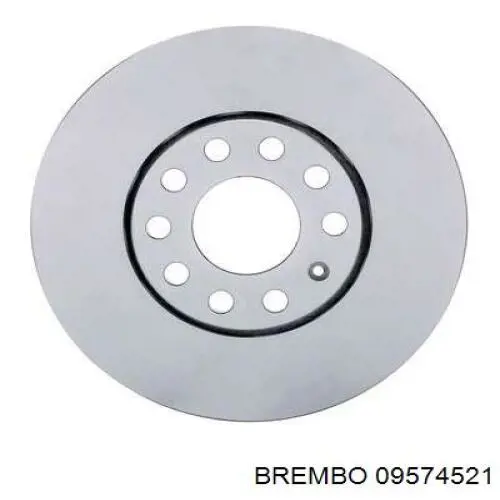 Передние тормозные диски 09574521 Brembo