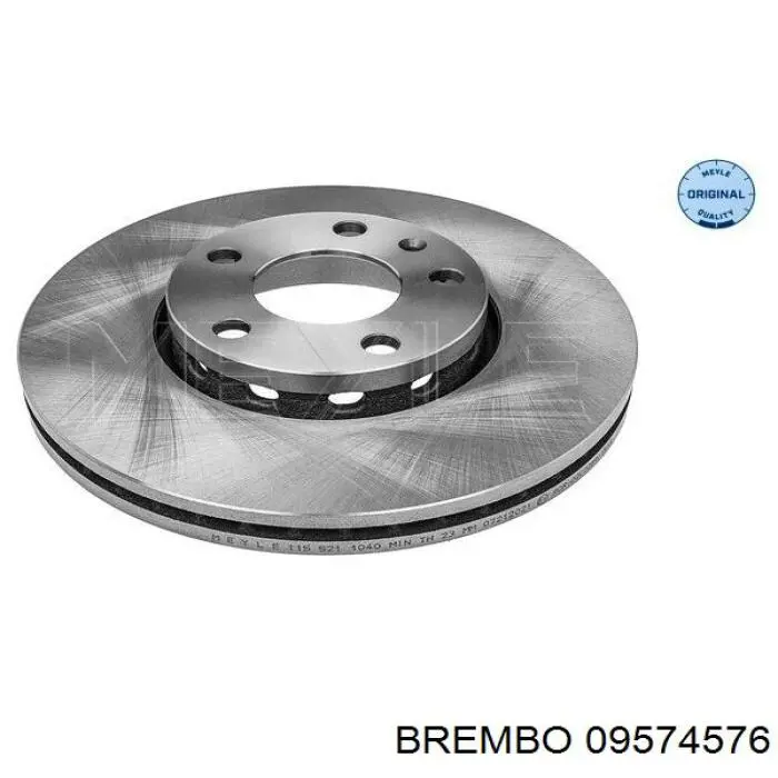 Тормоз дисковый передний Brembo 09574576 цена, от 37.92 USD