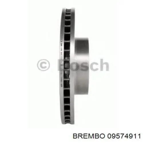 Передние тормозные диски 09574911 Brembo