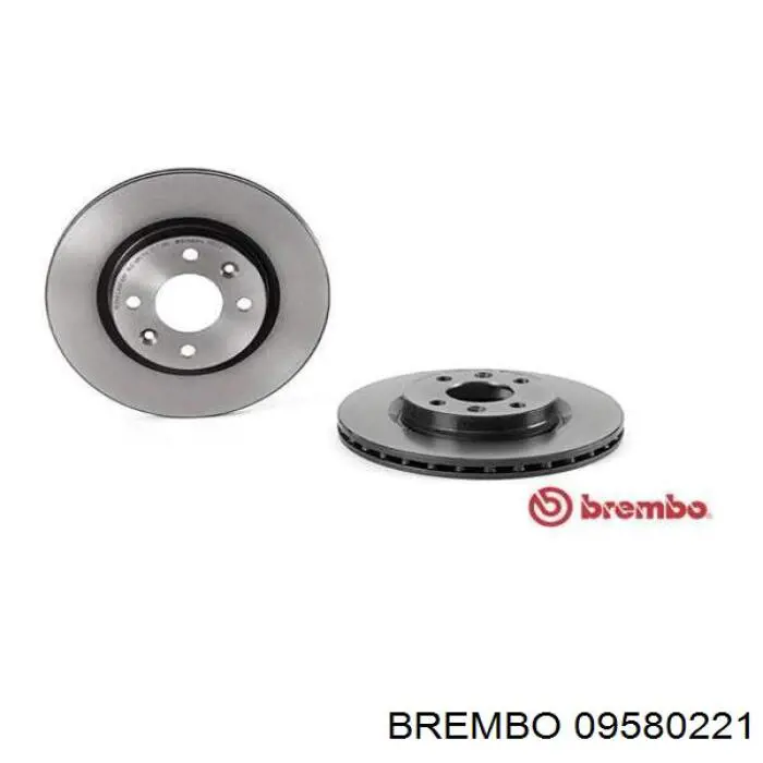 09.5802.21 Brembo диск тормозной передний