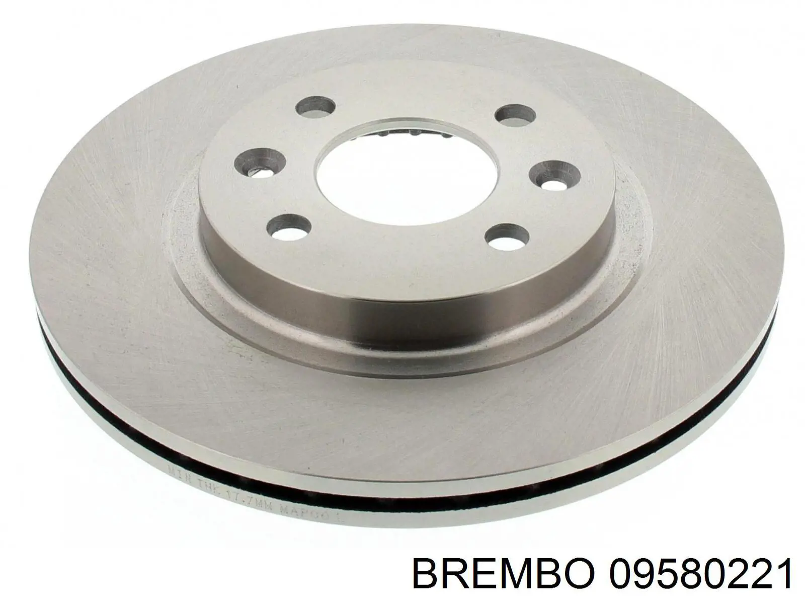 Передние тормозные диски 09580221 Brembo