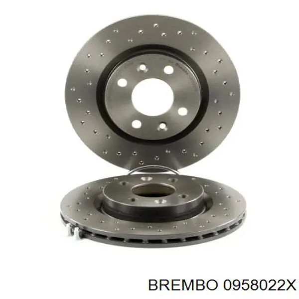 Купить 0958022X Brembo Ротор тормозной