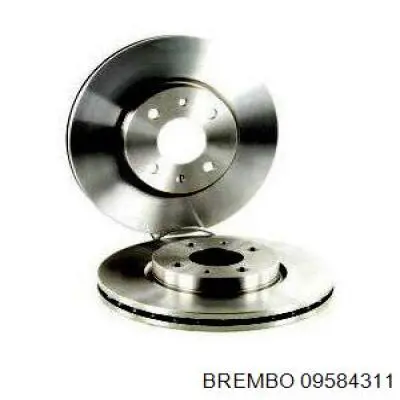 Тормоз дисковый передний Brembo 09584311 цена, от 38.82 USD
