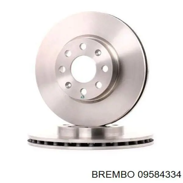 Купить 09584334 Brembo Ротор тормозной
