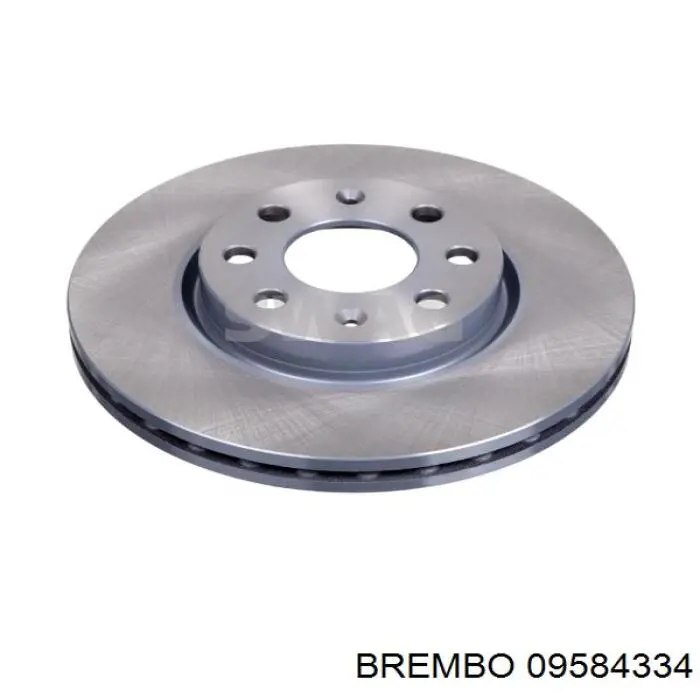 Передние тормозные диски 09584334 Brembo
