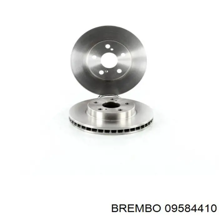 Передние тормозные диски 09584410 Brembo