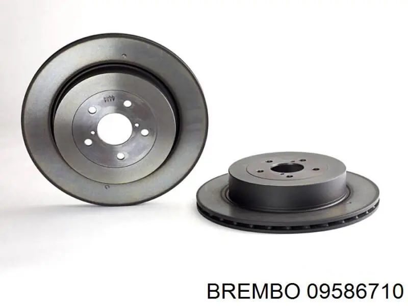 09586710 Brembo диск тормозной передний