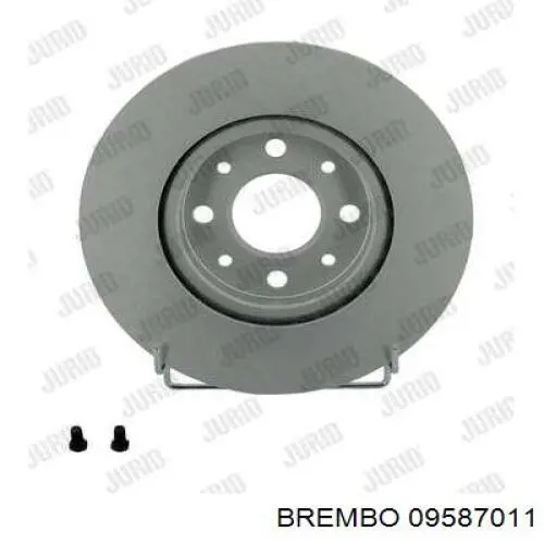 Купить 09587011 Brembo Ротор тормозной