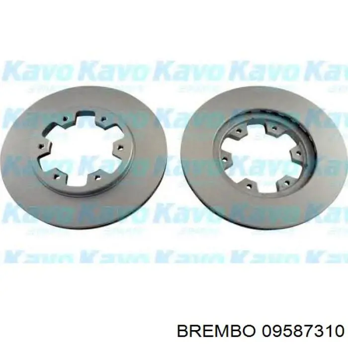 Купить 09587310 Brembo Ротор тормозной