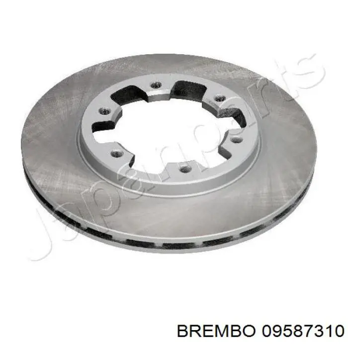 09587310 Brembo Диск тормозной передний