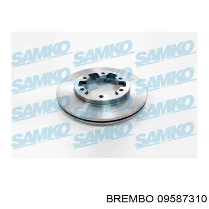 Тормоз дисковый передний Brembo 09587310 цена, от 26.86 USD