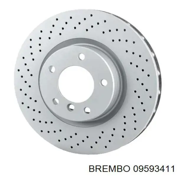 Тормоз дисковый передний Brembo 09593411 цена, от 80.82 USD