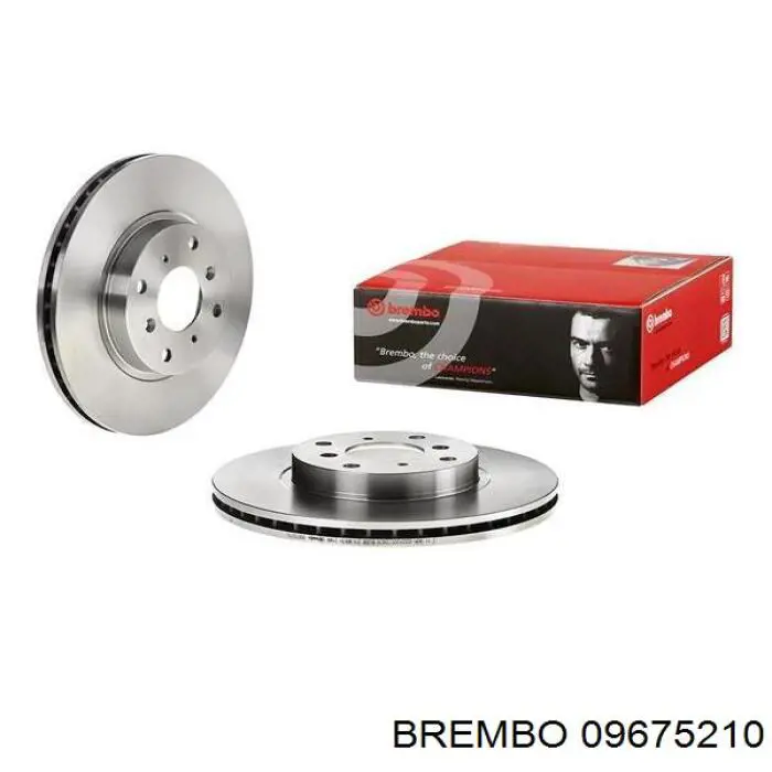 09.6752.10 Brembo диск тормозной передний