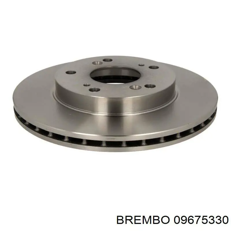 Передние тормозные диски 09675330 Brembo