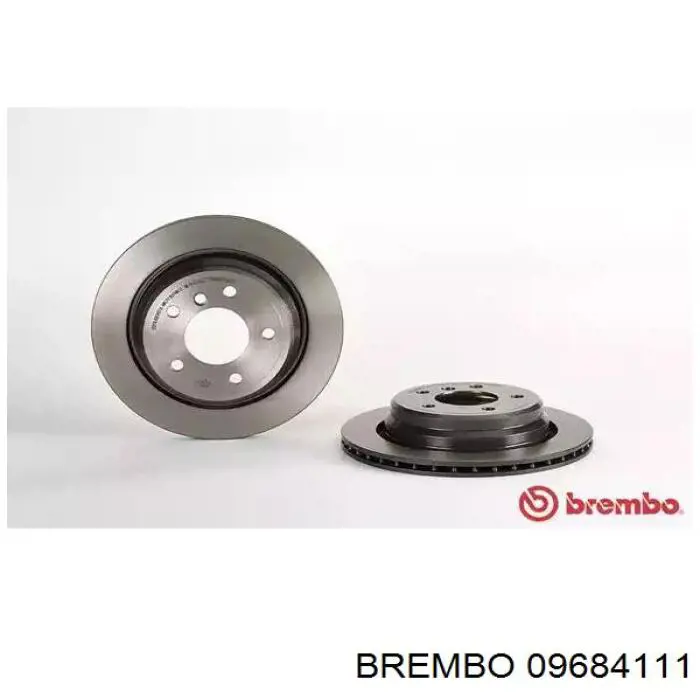 09.6841.11 Brembo диск тормозной задний