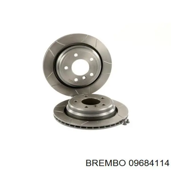 09684114 Brembo Дисковый тормоз